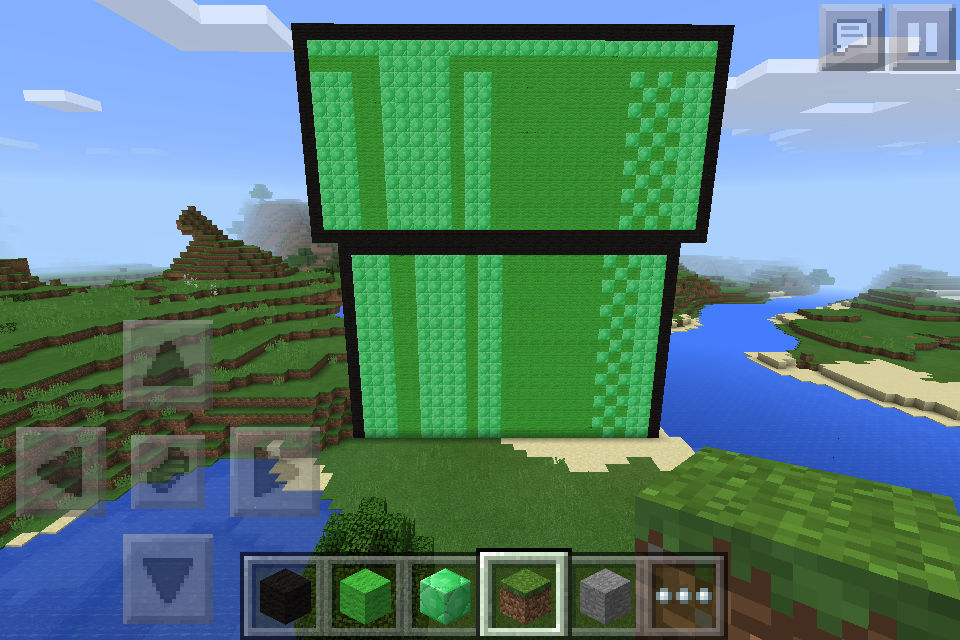 minecraft-mario overworld-to-underworld pipe by arbiter7734 on DeviantArt