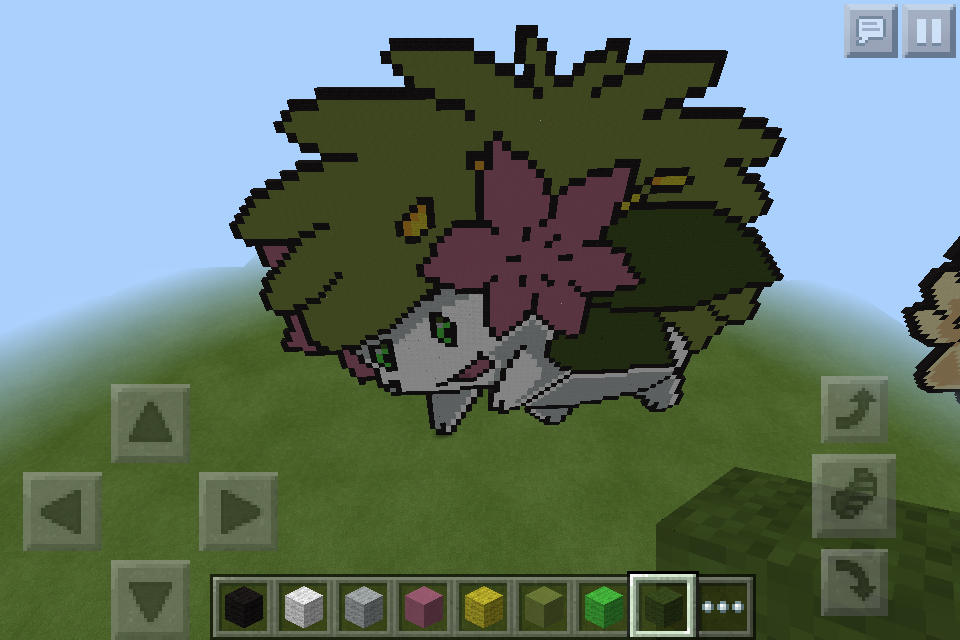 minecraft-pokemon: shaymin pixel-art by arbiter7734 on DeviantArt