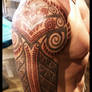 Celtic and bali inspired sleeve