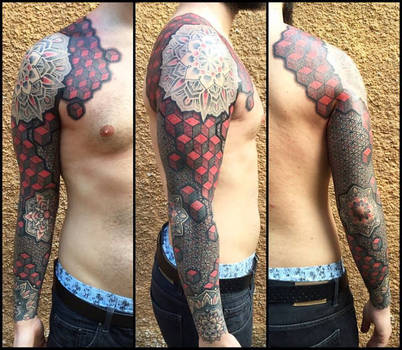 Geometric 3d sleeve