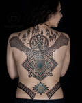 Back tattoo by Peter Blackhand Nomad