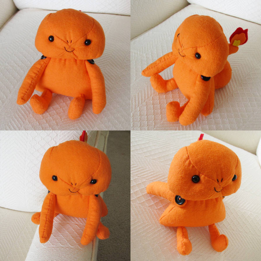 Charmander version 2 a by hellohappycrafts on DeviantArt