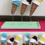 ice cream cones