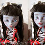 Monster high purrsephone repaint 1