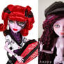 Monster high operetta repaint reroot before-after