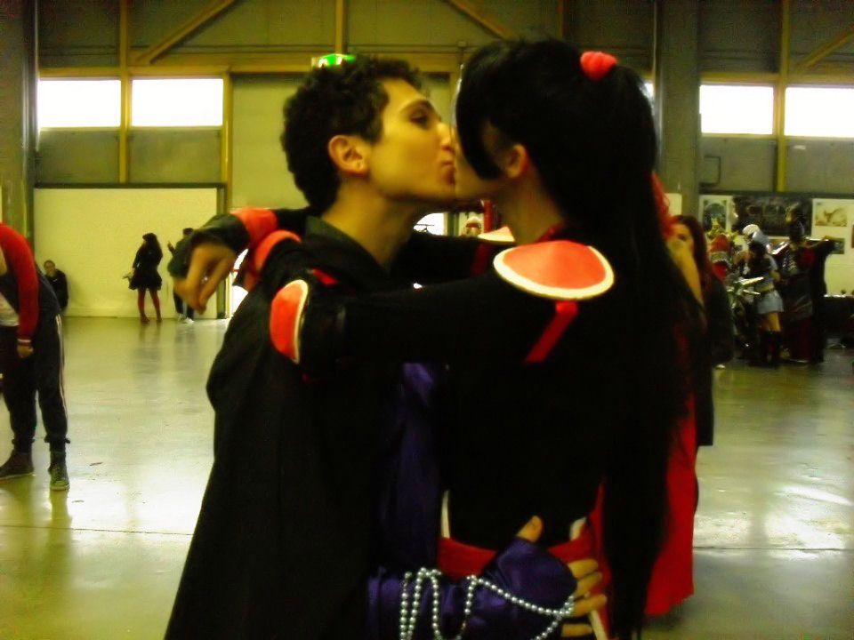 A Miroku x Sango moment