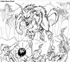 Mad Villagers, Hungry Werewolf