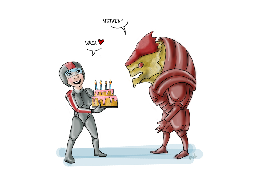 Wrex' B-Day