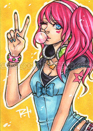 aceo - bubblegum