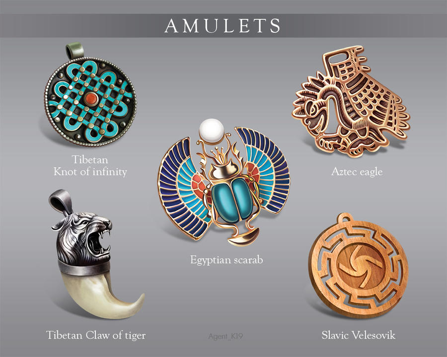 Amulets by AgentK19 on DeviantArt
