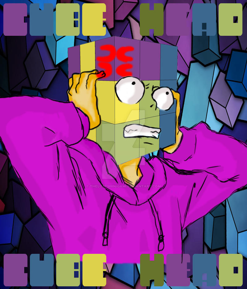 cube head by TheLostShinigami on DeviantArt
