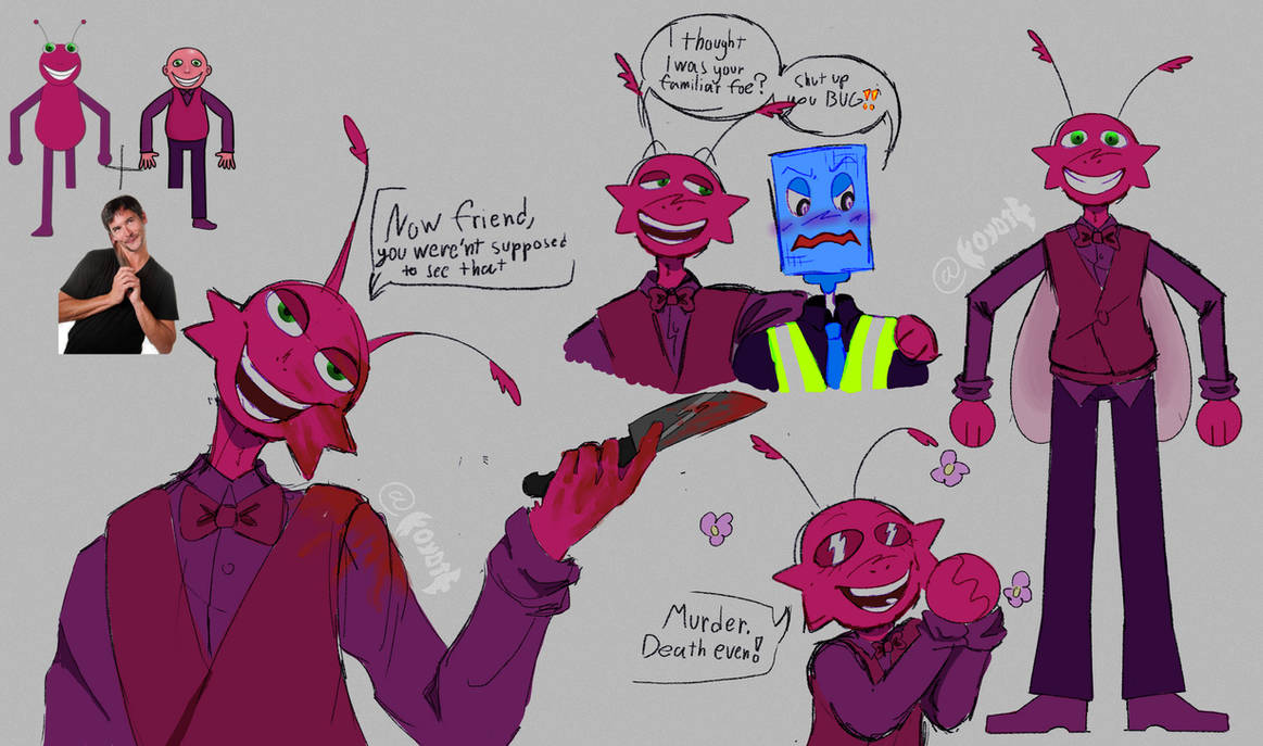 Inverted Bugbo Bugbo sketches by KoyotteXP on DeviantArt