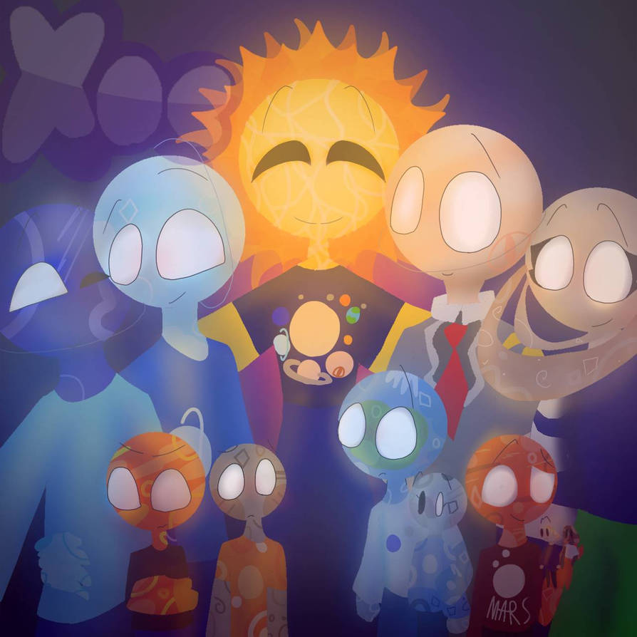 Solar System. / Planet Humans by XoeWarnerYIPPEEXD on DeviantArt