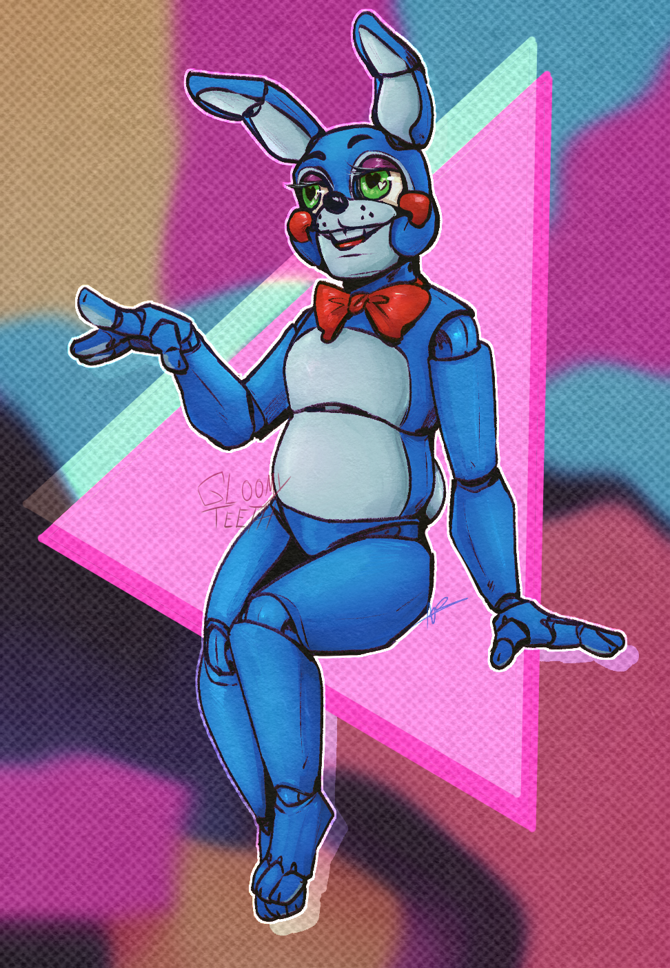 Toy Bonnie Speedpaint By GloomyTeeth On DeviantArt toy-bonnie-speedpaint-by-gloomyteeth-on-deviantart