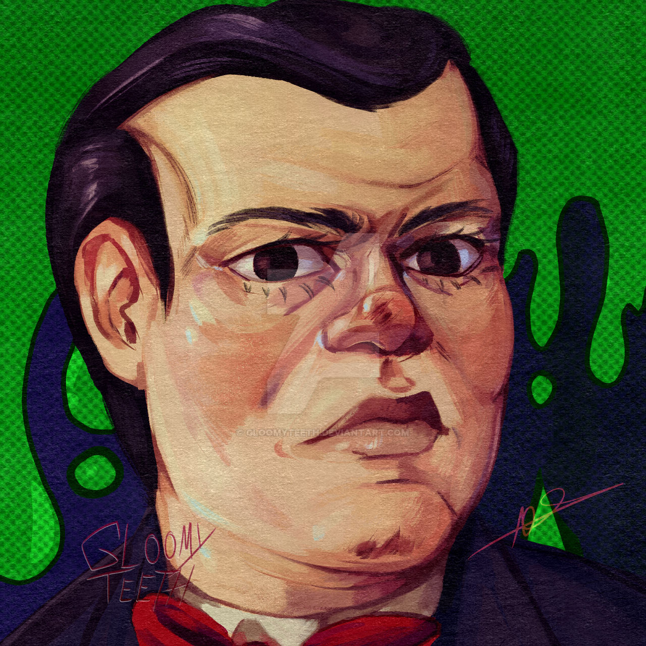 Human Movie Slappy Portrait by GloomyTeeth on DeviantArt