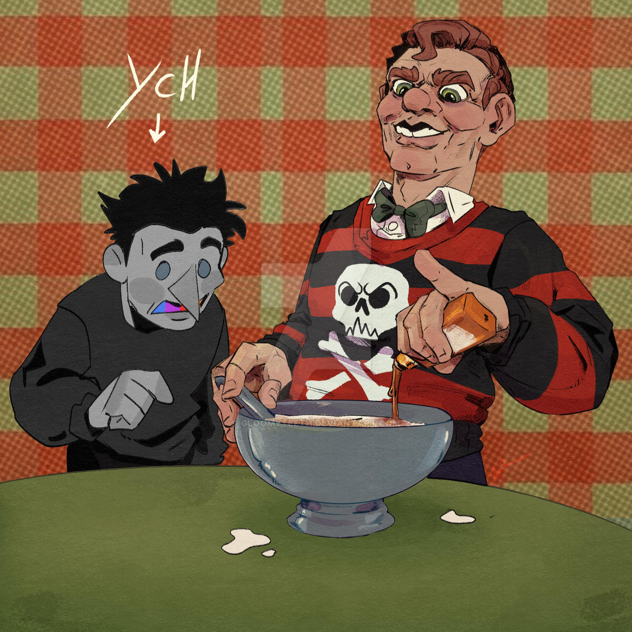 TV SLAPPY YCH! by GloomyTeeth on DeviantArt