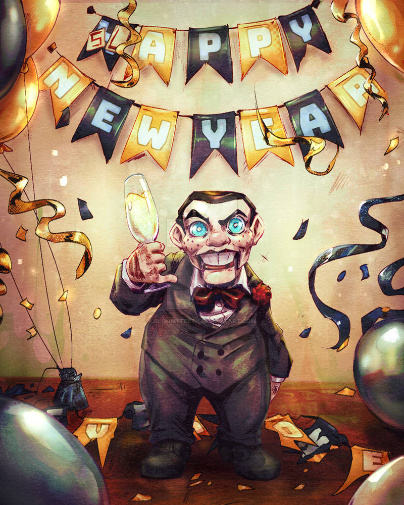 Slappy Pinata Slappy New Year!! by GloomyTeeth on DeviantArt