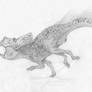 Protoceratops run sketch