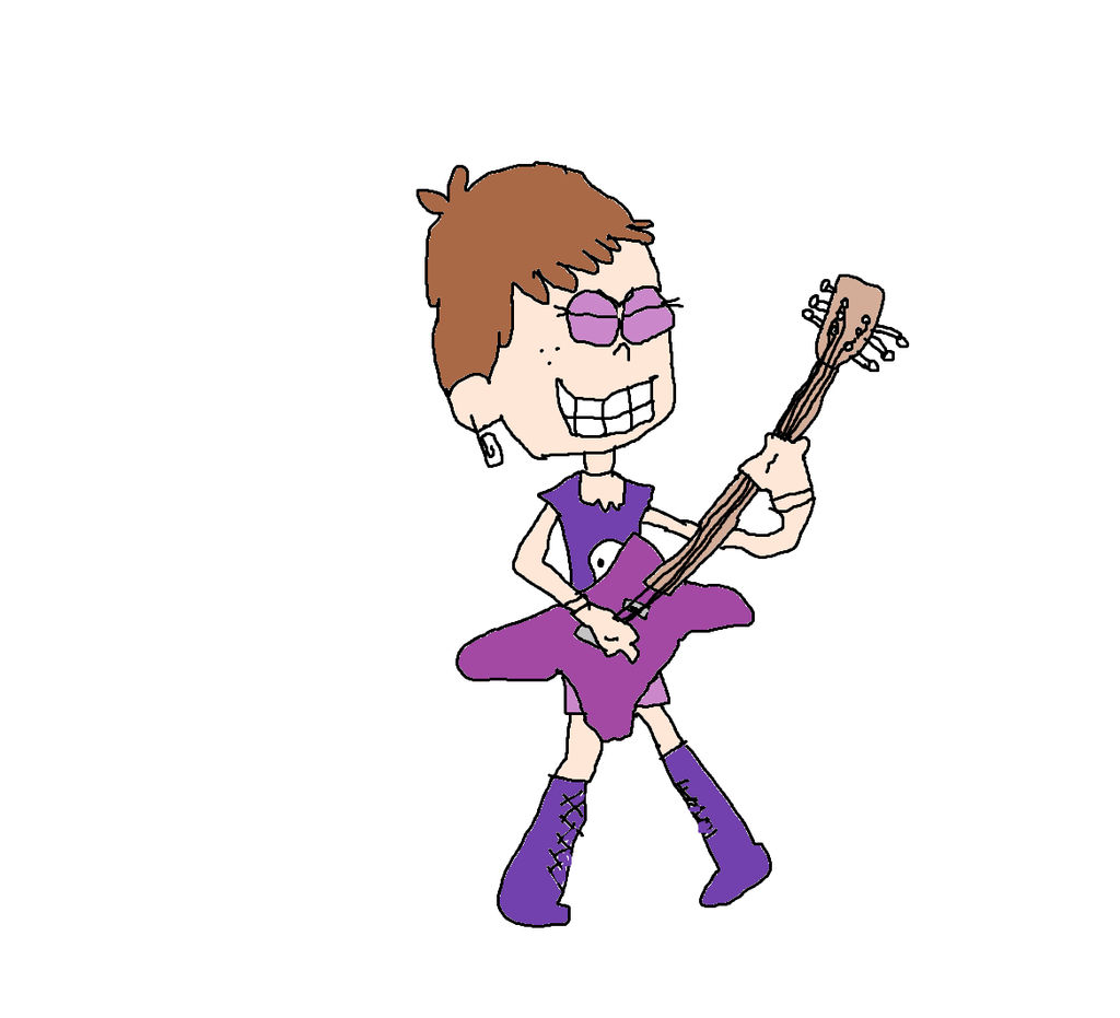 Luna Loud Rocking by Simpsonsfanatic33 on DeviantArt