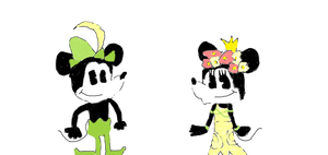 Mickey and Minnie Springtime