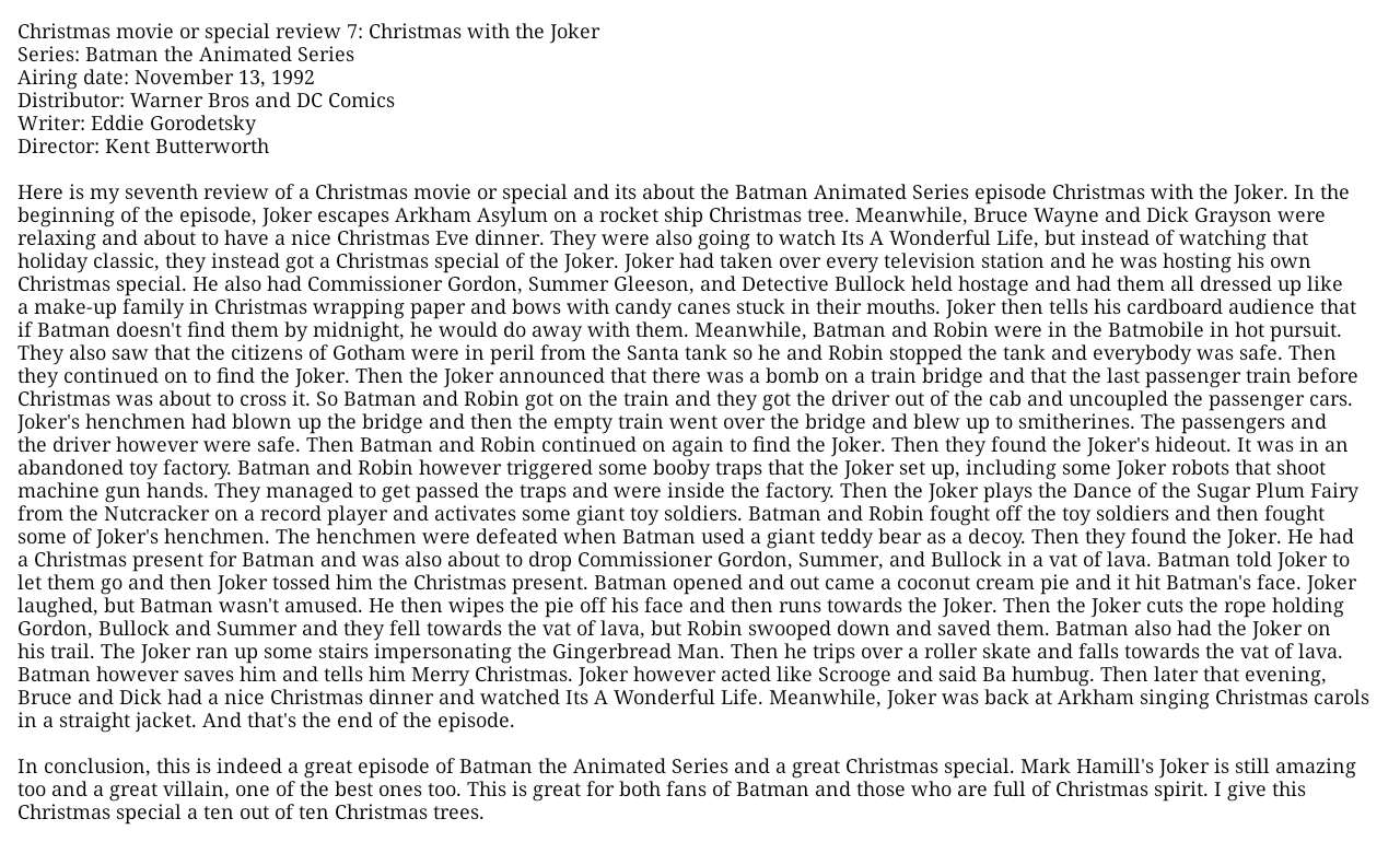 Written Reviews on Cartoon-Reviewers - DeviantArt