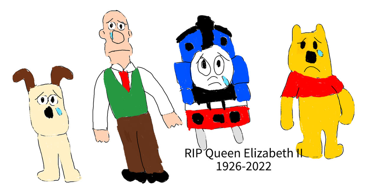 RIP Queen Elizabeth II by Simpsonsfanatic33 on DeviantArt