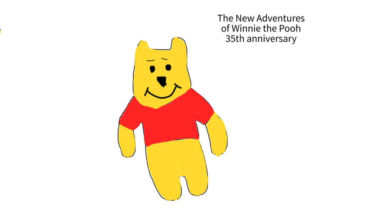 Winnie the Pooh Yellow New Beginnings - 678361986266