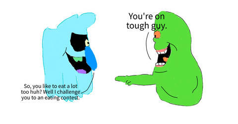 Scratch meets Slimer