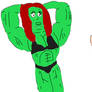 Muscular Gamora and Mantis