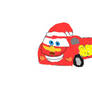 12 Red and Green Characters 9: Lightning McQueen