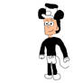Simon dressed as Steamboat Willie Mickey