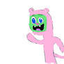 Beast Boy as Pink Panther