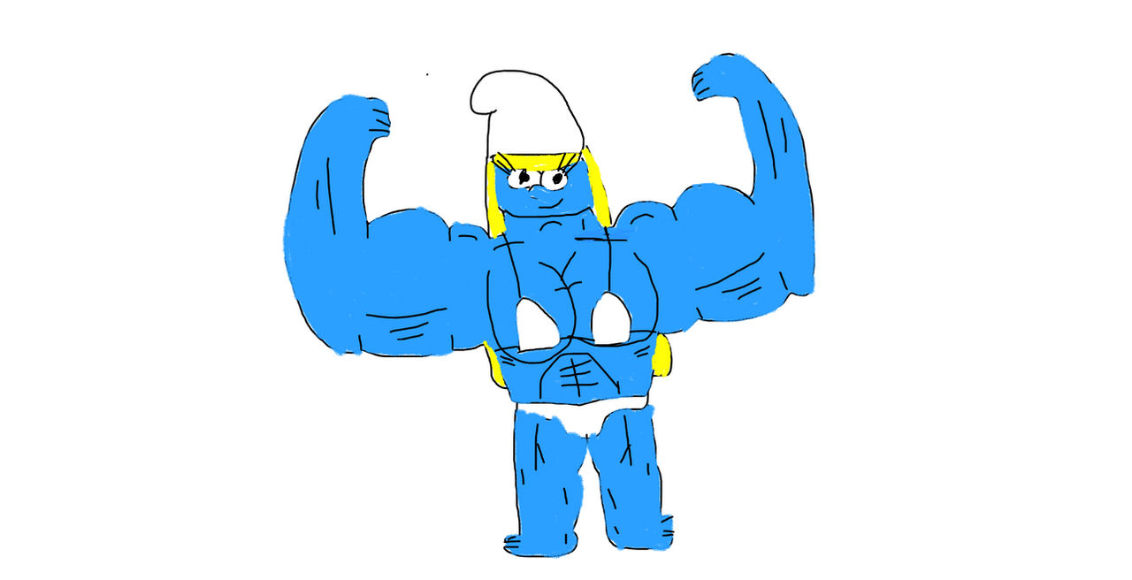 Smurfette from Six Buff Female Characters 3 by Simpsonsfanatic33 on ...