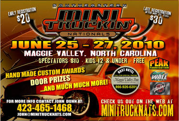 Mini Truckin' Nationals Flier