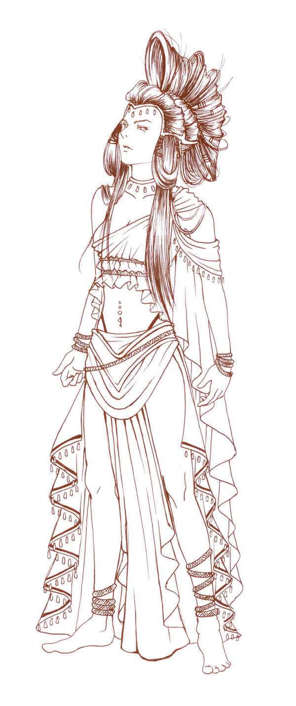 costume design: hippolyta