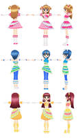 MMD Kirarin Revolution - Milky Way Original Outfit