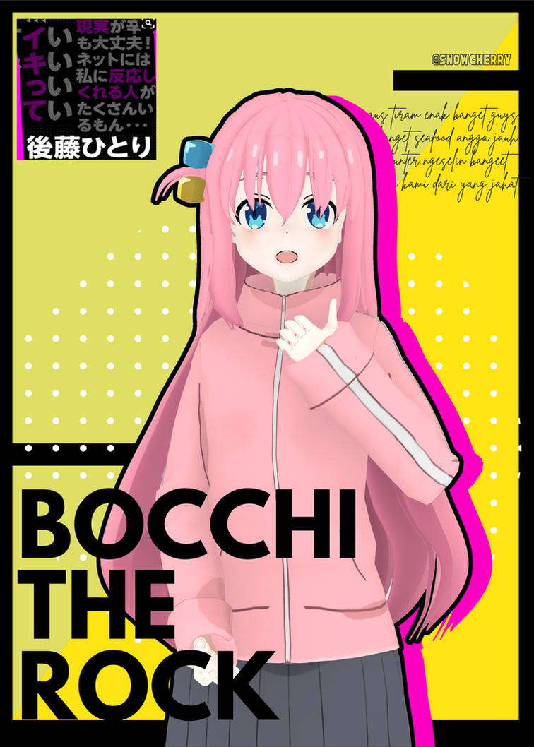 bocchi / gotou hitori - bocchi the rock! by skasa8 on DeviantArt