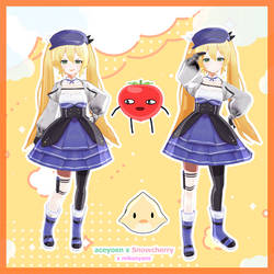 Doki Bird 3D Model MMD Fanart