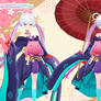 Cosmic Princess Kaguya Yachiyo 3D Model MMD VRM DL