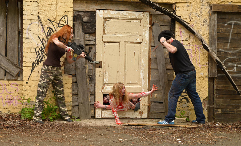 Zombie Apocalypse 04 by Fuchsfee-Stock Zombie Apocalypse 04 by Fuchsfee-Stock