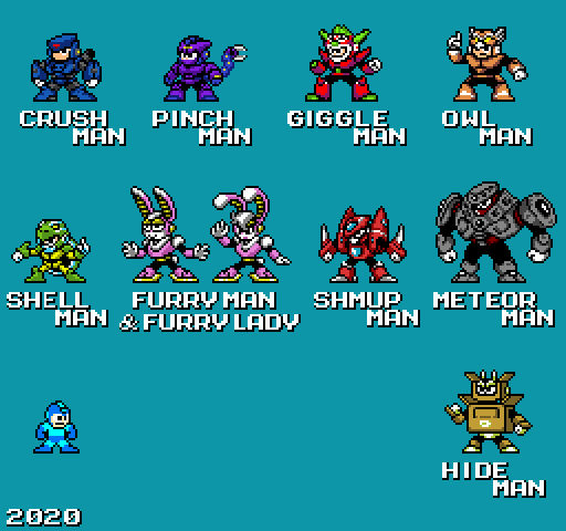 Project Man Fan Made Megaman-FanProject : Boss prototypes by lost-royo on DeviantArt