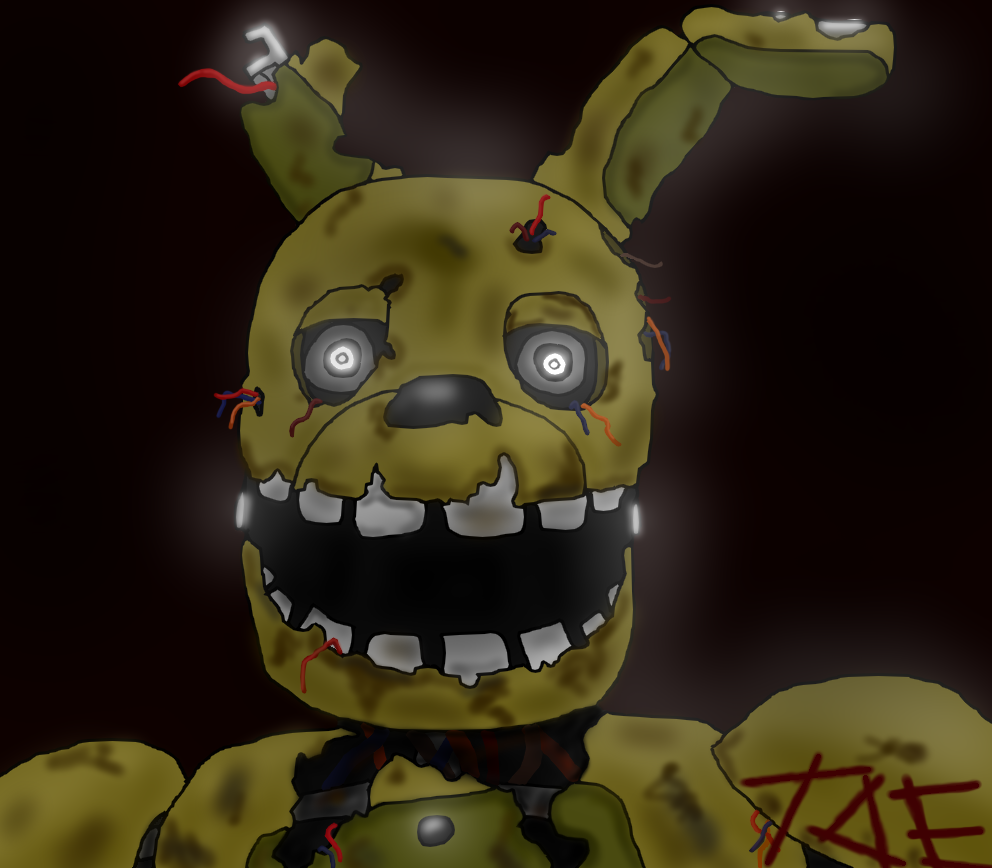 Fan Art Springtrap By: Winston by WinstonTH on DeviantArt.