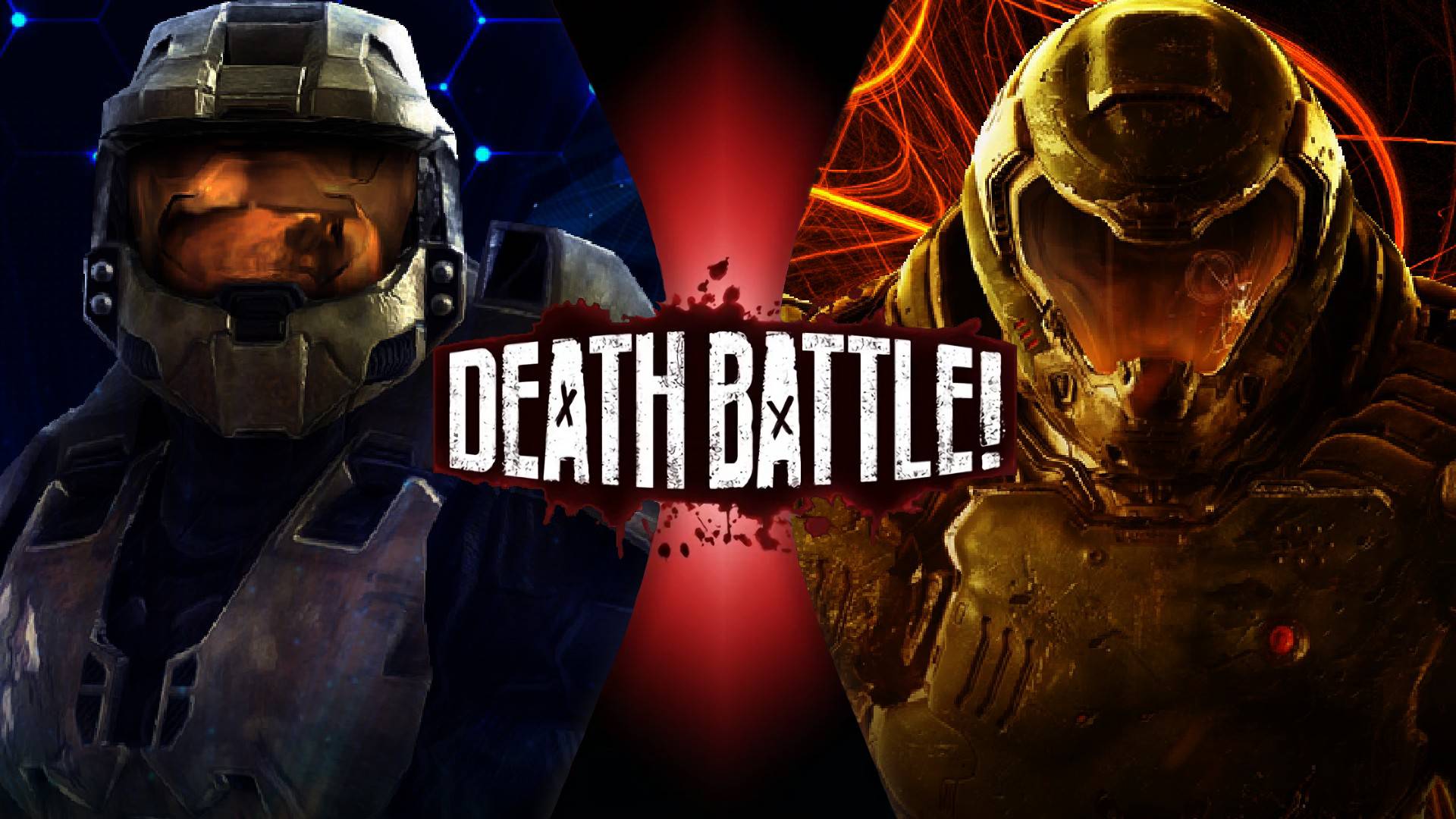 MASTER CHIEF VS DOOMGUY by DEATHBATTLEFANBOY on DeviantArt