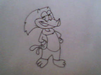 Woody Woodpecker Pencil Test 3