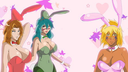 Bleach spring bunny surprise by greengiant2012