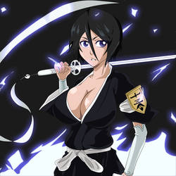 Bleach rukia cool new sexy look