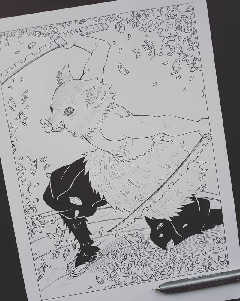 Semidraws Inosuke Inosuke by akiya-emi on DeviantArt