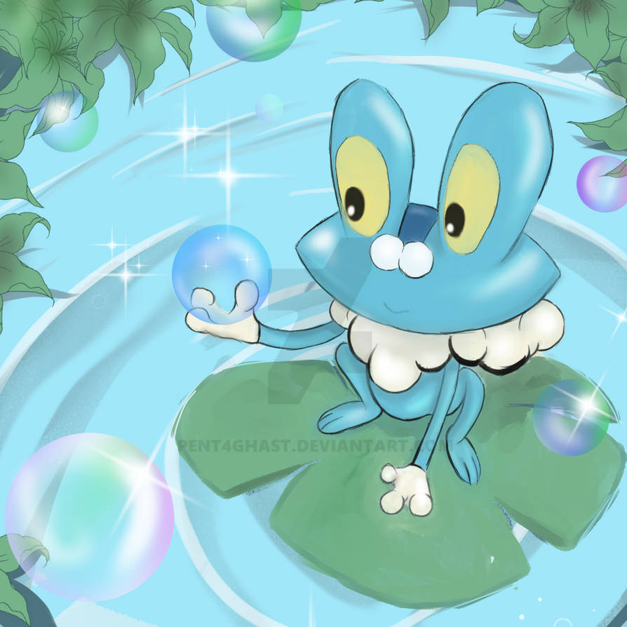 Frakey Froakie Bubbles by Pent4ghast on DeviantArt