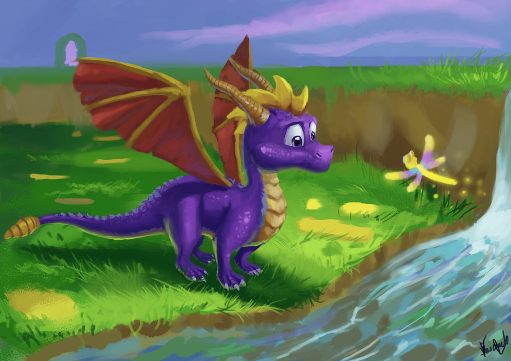 FANART- Spyro year of the dragon