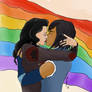 Korrasami Kiss Pride